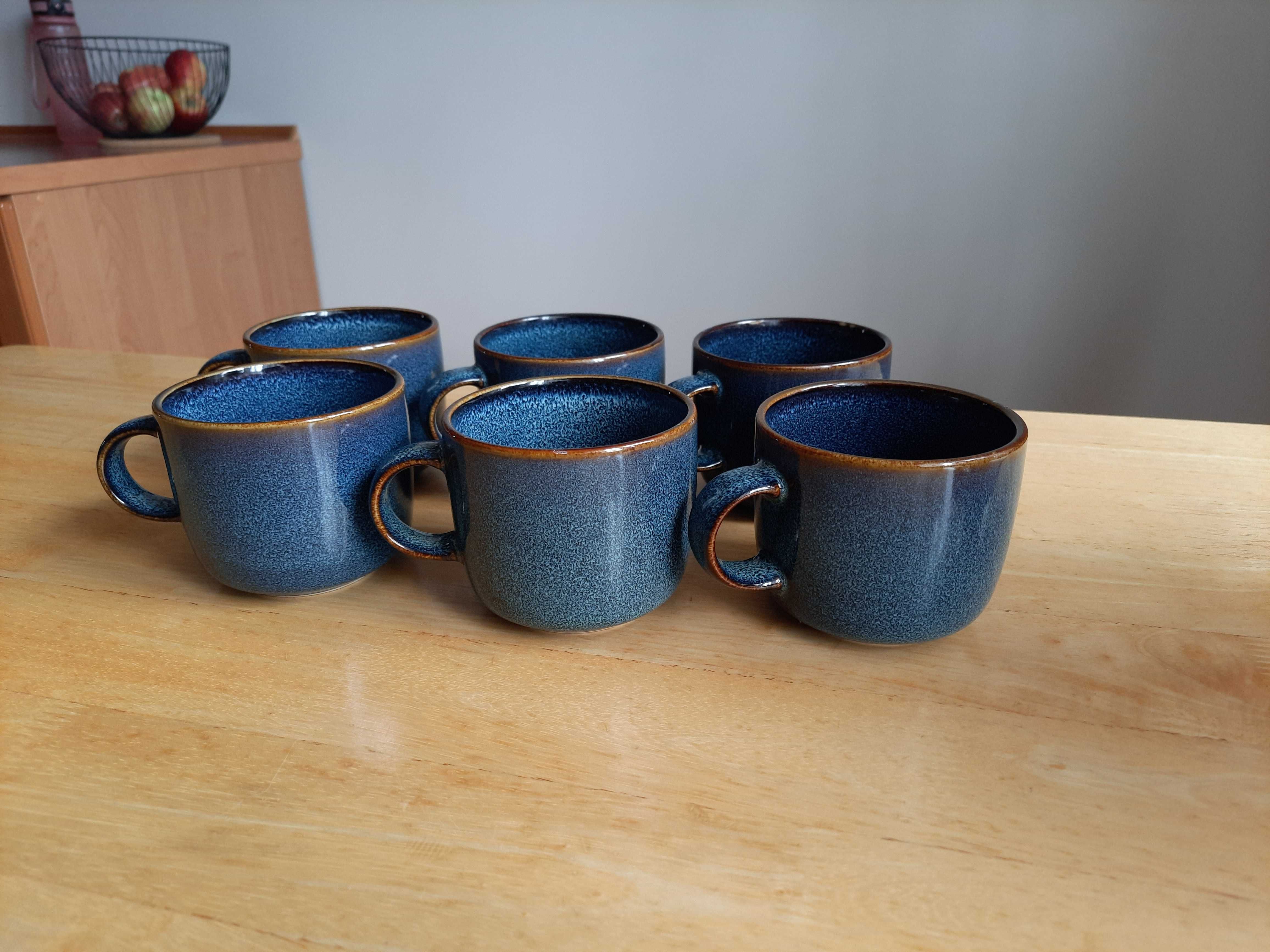 Kubek Ikea GLADELIG niebieski, 37 cl