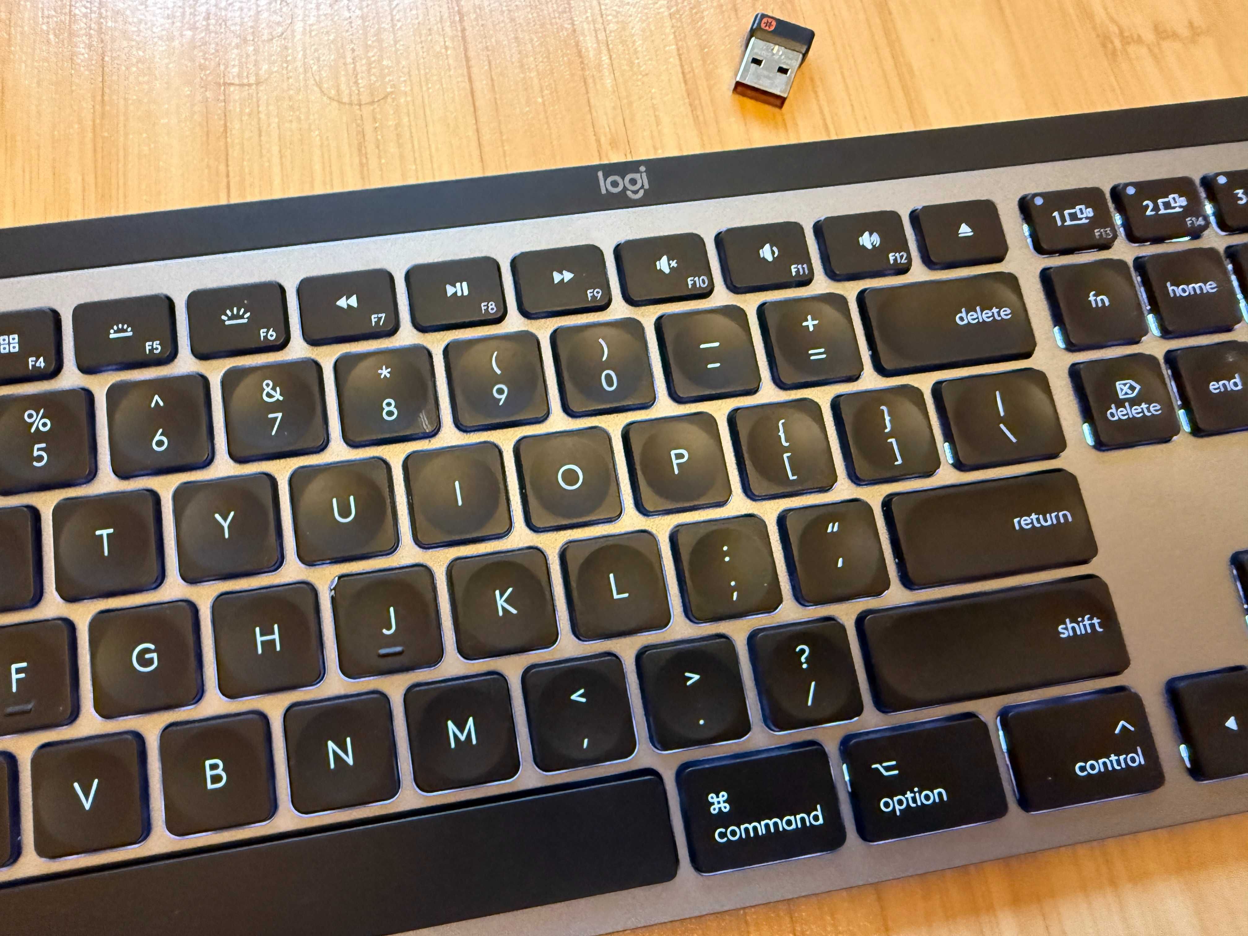 Клавіатура Logitech MX Keys for Mac ANSI Bluetooth / Unifying гарантія