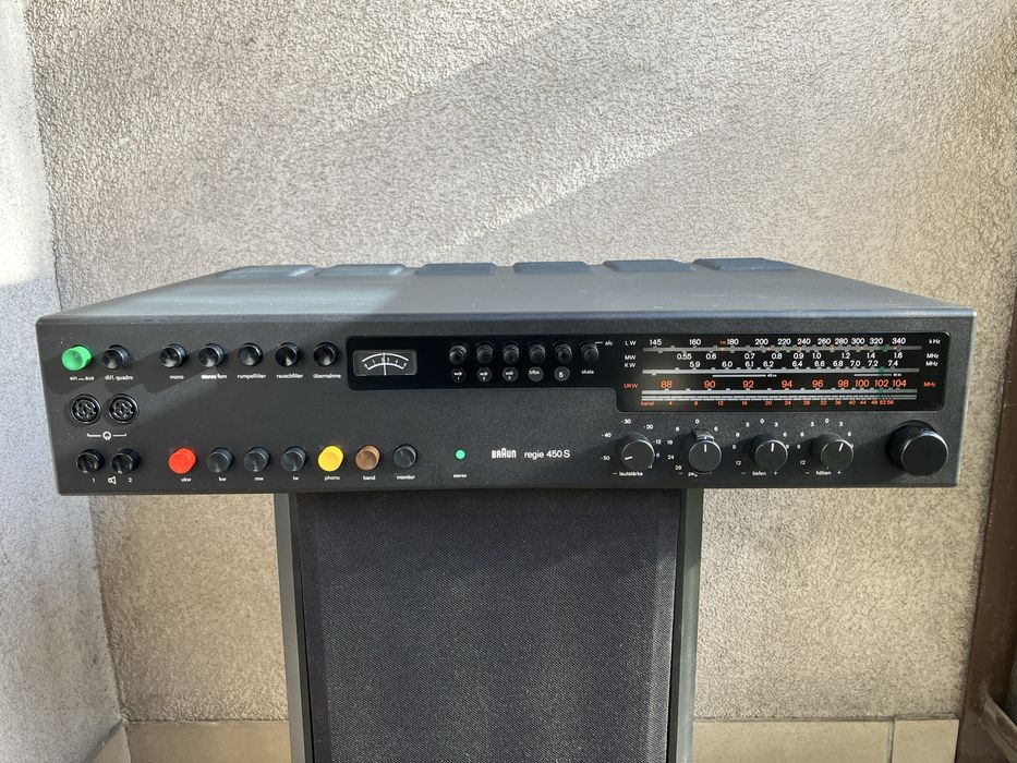 Amplituner wzmacniacz Braun Regie CEV 450 jak telefunken grundig saba