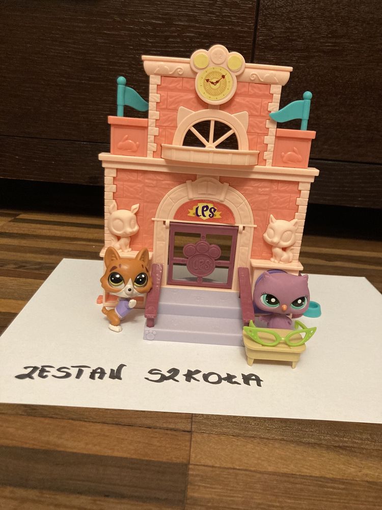 Littlest pet shop-zestaw szkoła