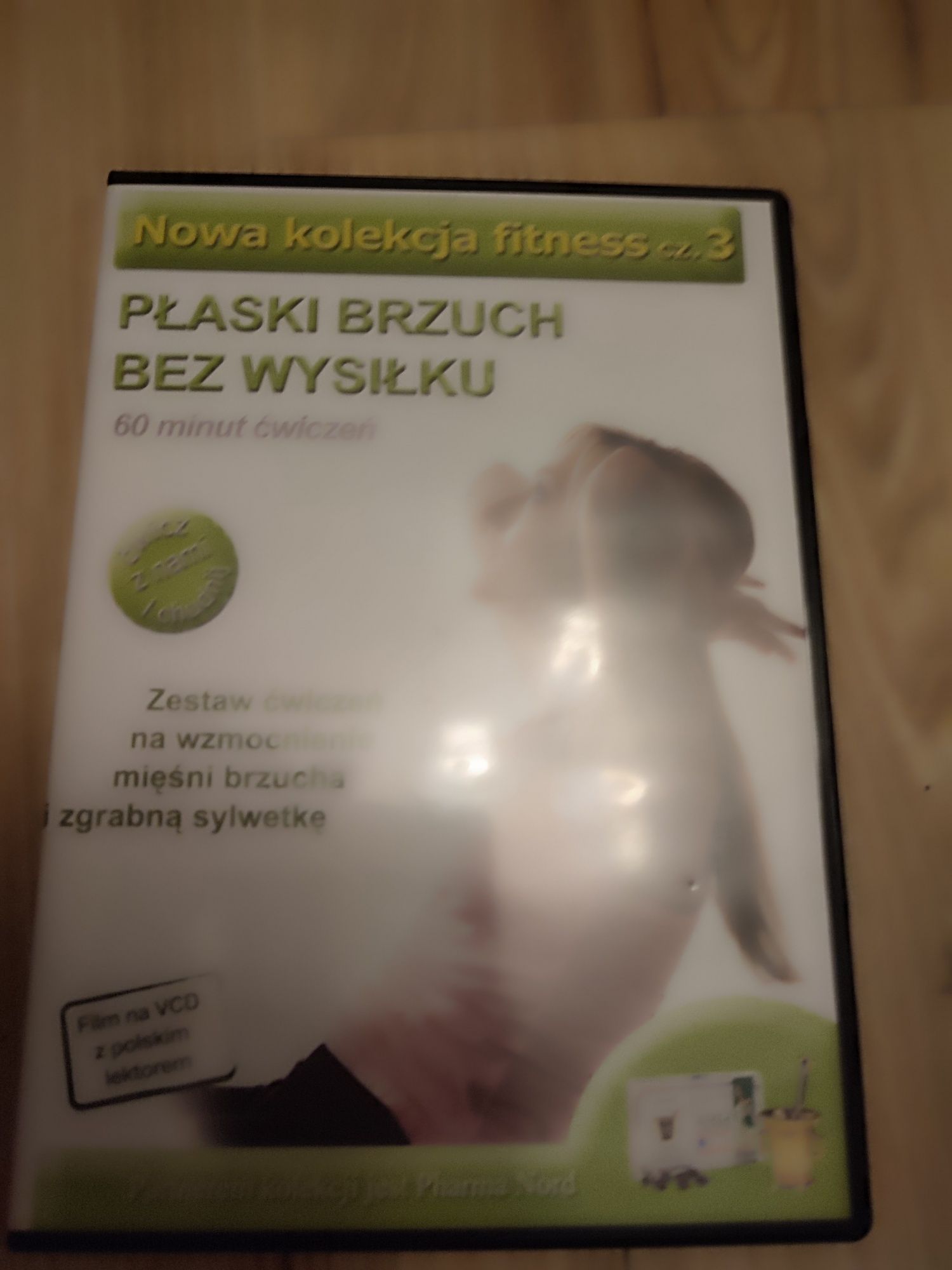 Płaski brzuch bez wysiłku płyta VCD