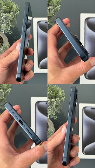 iPhone 15 Pro Max 512gb Blue Neverlock Айфон АКБ 87% Обмін