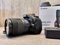Canon 80D 18-135 IS USM jak nowy