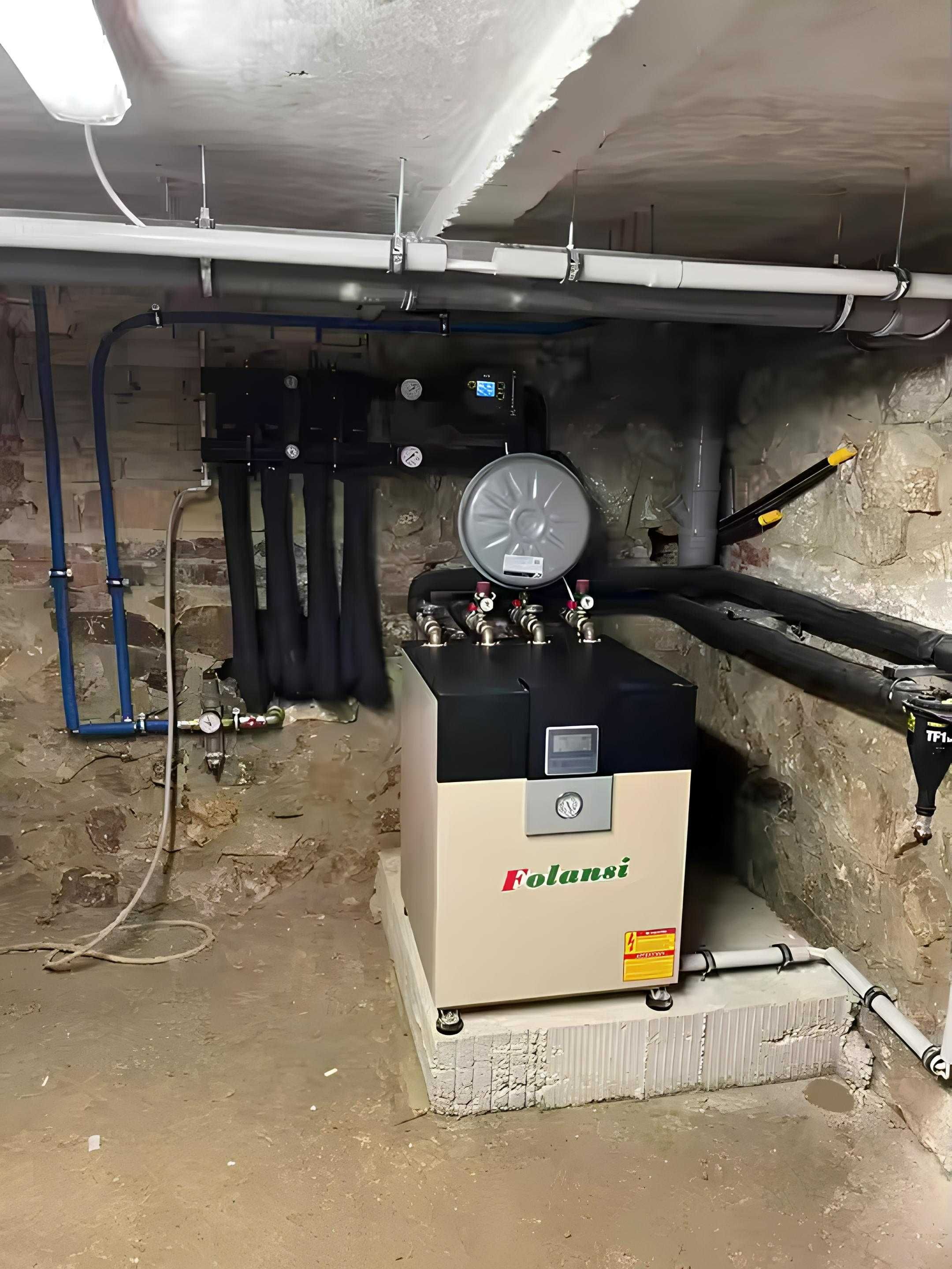 Геотермальний тепловий насос Folansi "Вода-вода" / (7KW) - (45KW)