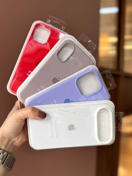 Силіконовий чохол на Айфон 17 про макс | чехол для айфон silicone case