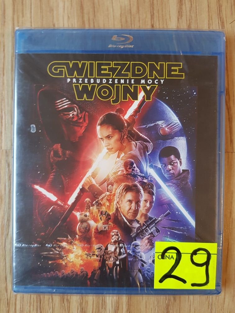 STAR WARS gwiazdne wojny FILM BLU RAY nowy