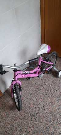 Bicicleta barbie roda 16