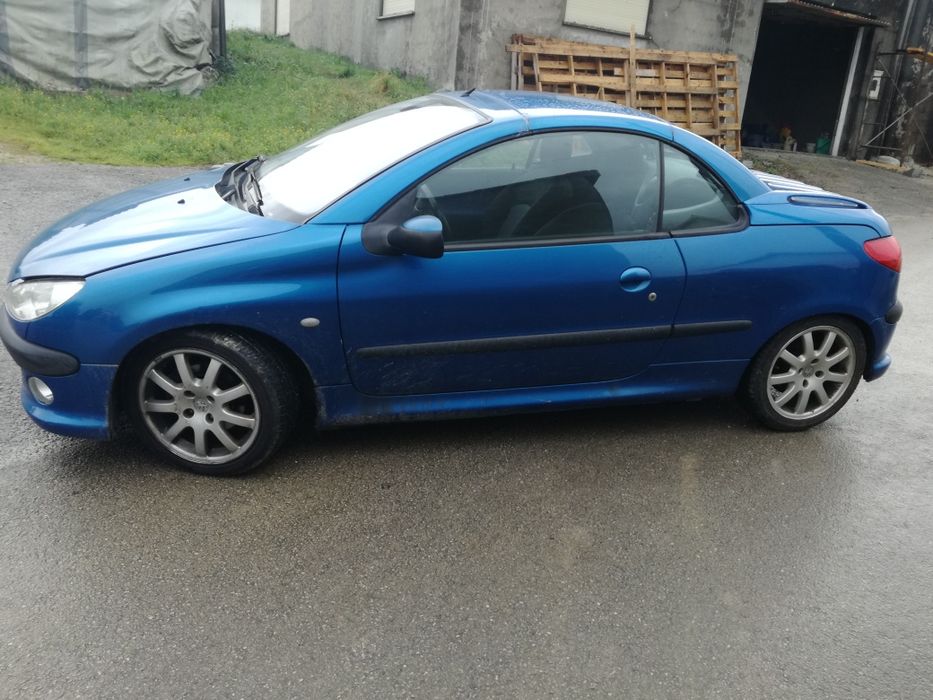Peugeot 206 cc 2.0 i peças também reparo capotas
