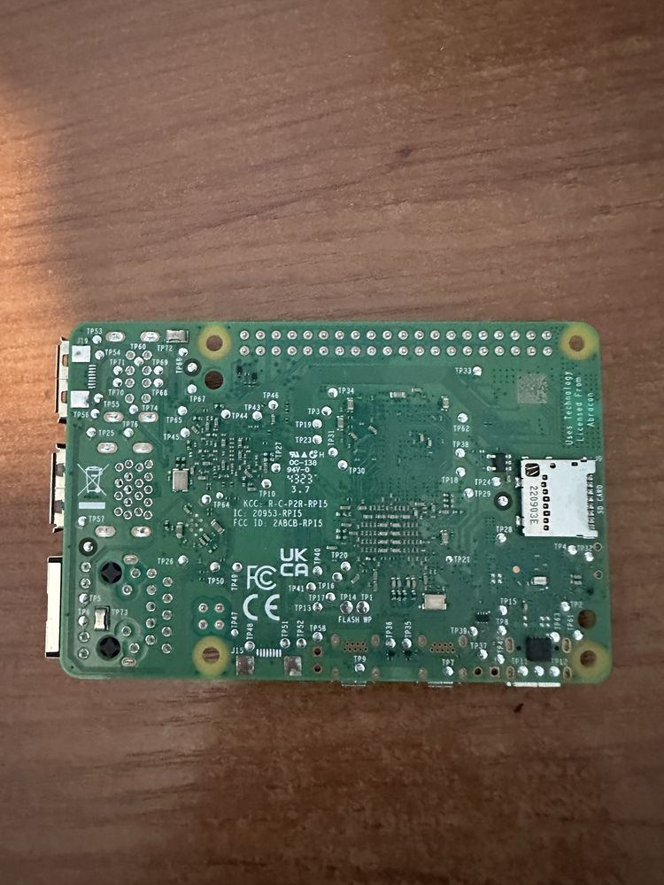 Промисловий ПК Raspberry Pi 5 4GB (RPI5-4GB/RPI503)