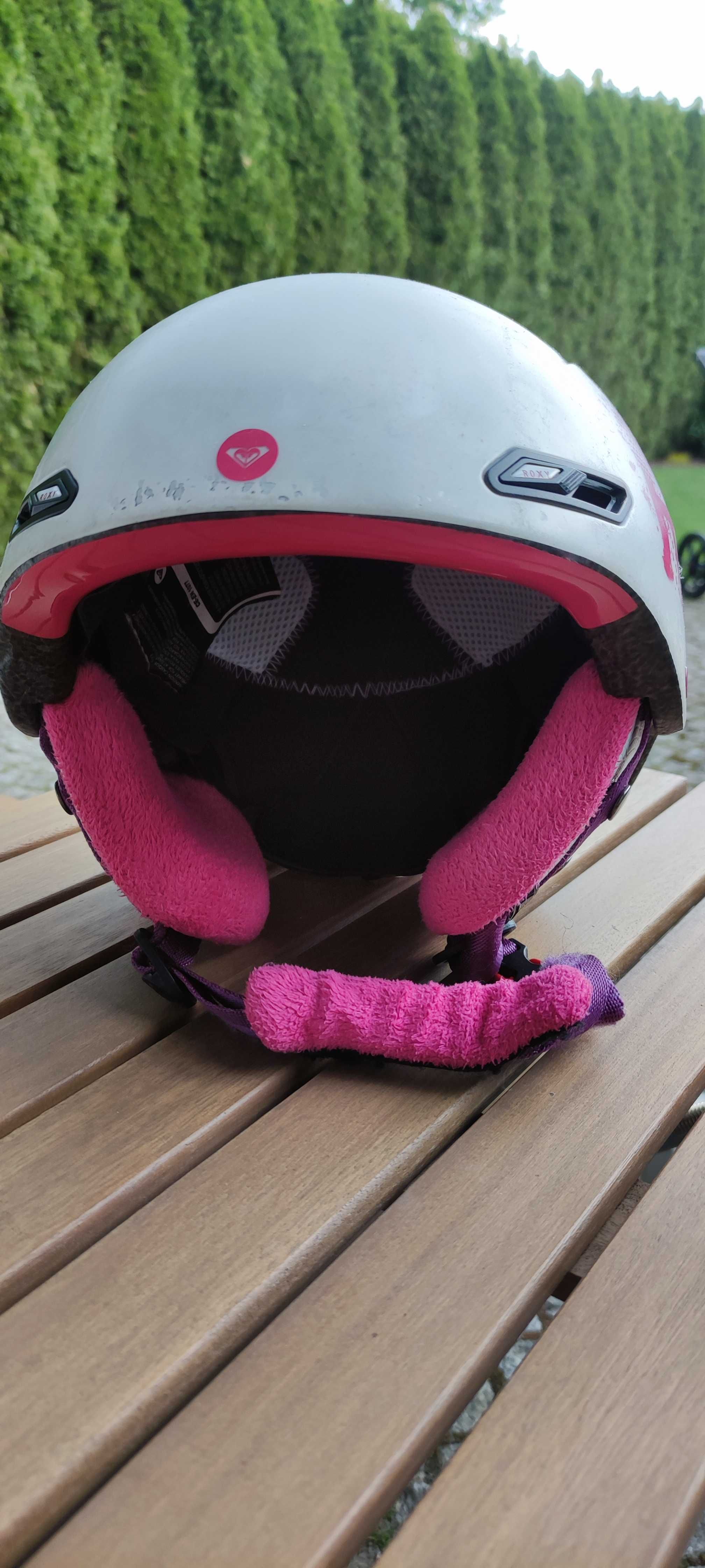 Kask Roxy dla dziewczynki 56cm ZA DARMO