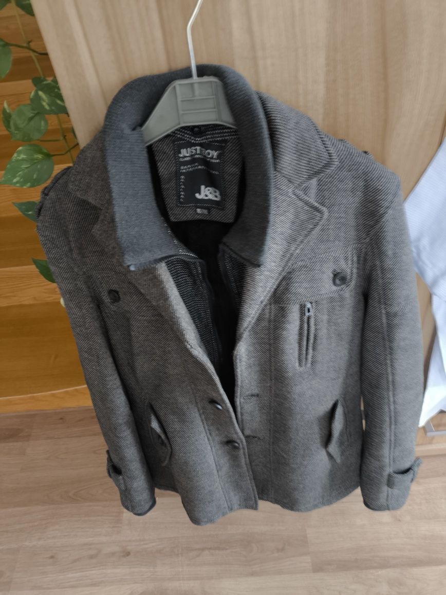 Palto męskie taliowane J&B, Justboy 185/XXL