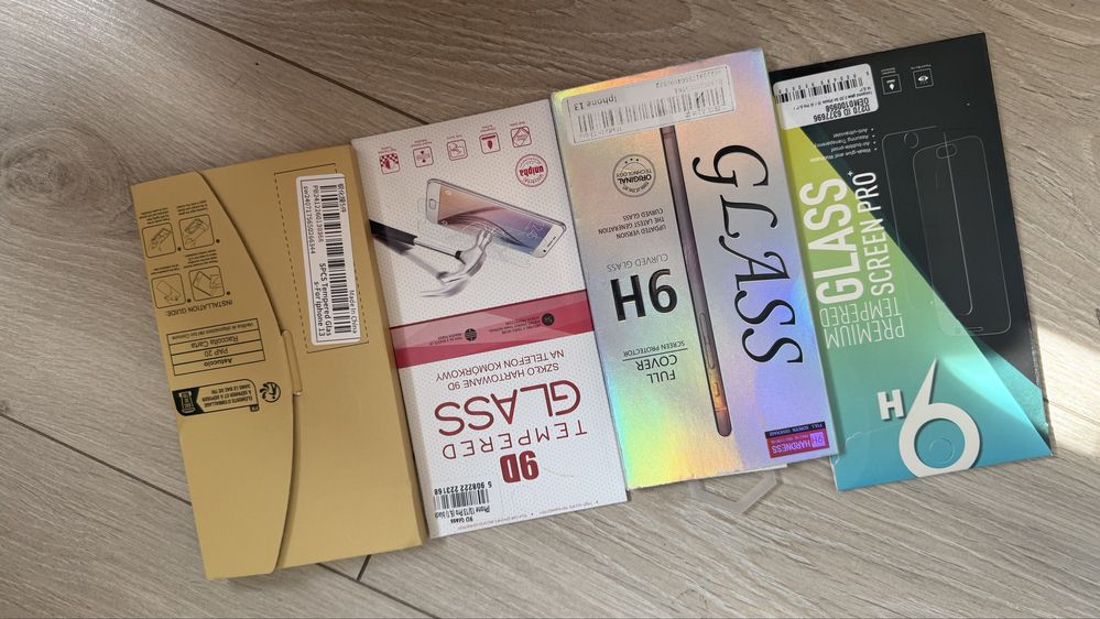 8x szkło hartowane iphone 13