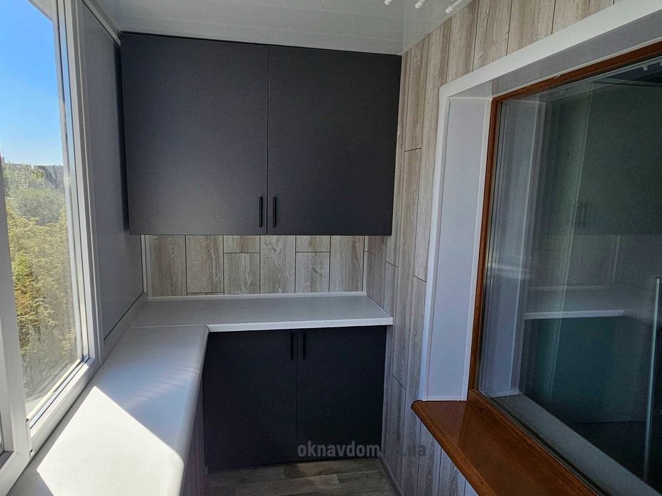 Балкон под ключ в Запорожье-Лучшие цены, гарантия. Остекление, обшивка