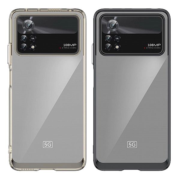 Outer Space Case etui Xiaomi Poco X4 Pro 5G pokrowiec z elastyczną ram