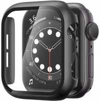 Pełne Etui z wbudowanym szkłem 2w1 do Apple Watch 4/5/6/SE 40mm