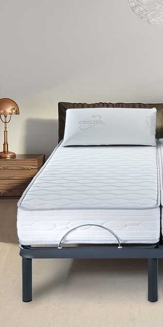 Cama ARTICULADA ELÉTRICA + comando + colchão + almofada