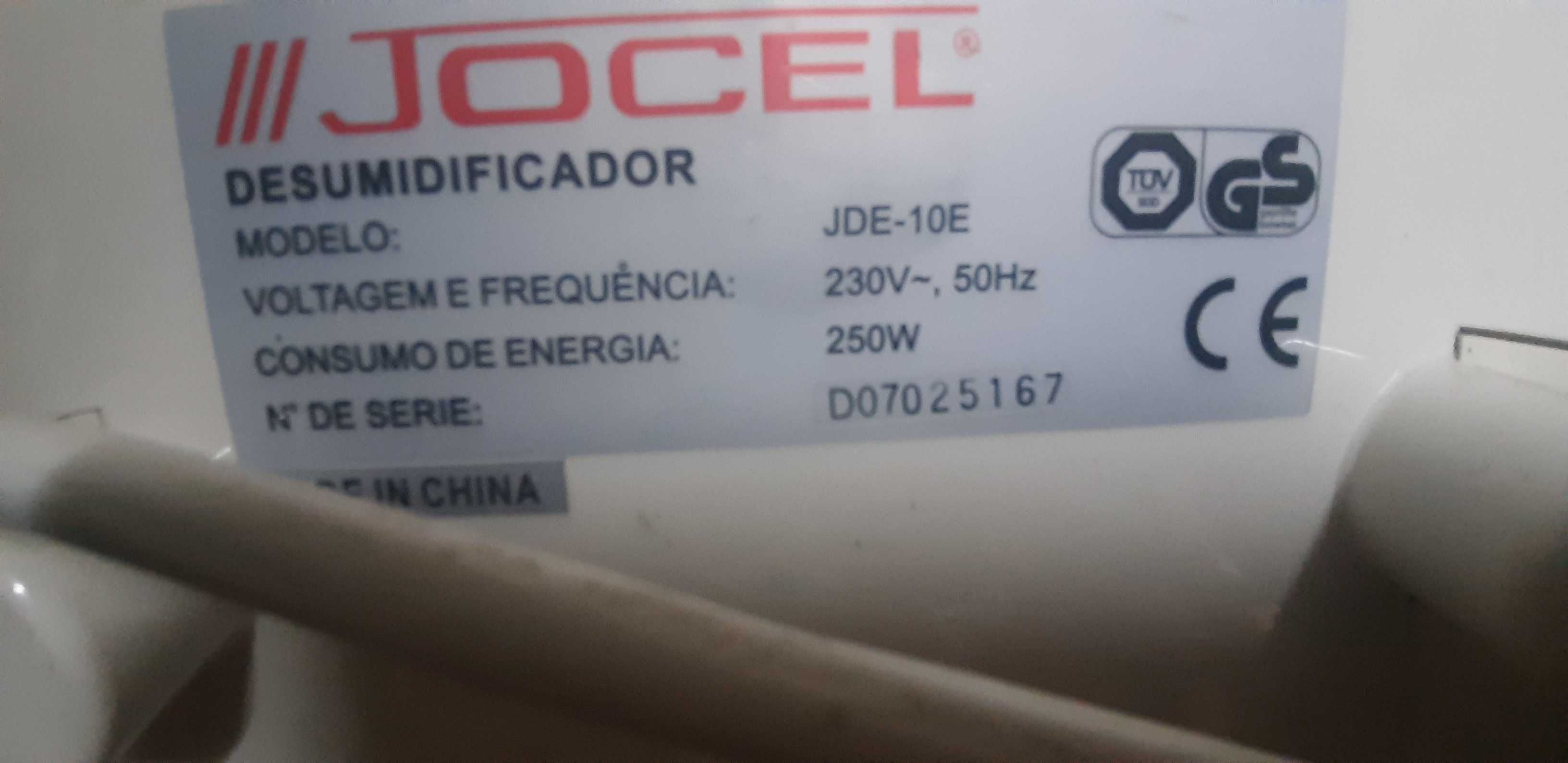 Desumidificador Jocel com boa aparência