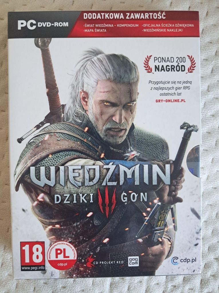Pudełko wiedźmin Dziki Gon 3