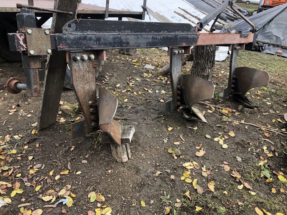 Плуг на високій стійці!