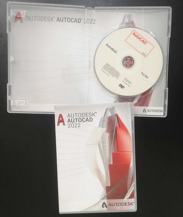 AutoCAD 2022 DVD Pełna wersja + Licencja dożywotnia komercyjna