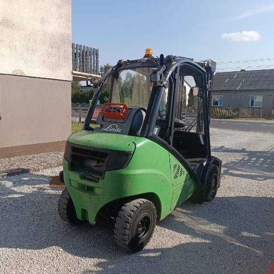 Wózek widłowy używany Linde H35T-02, LPG