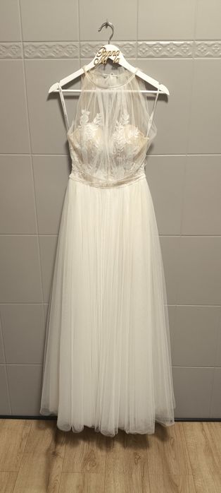 Suknia ślubna rustykalna/boho