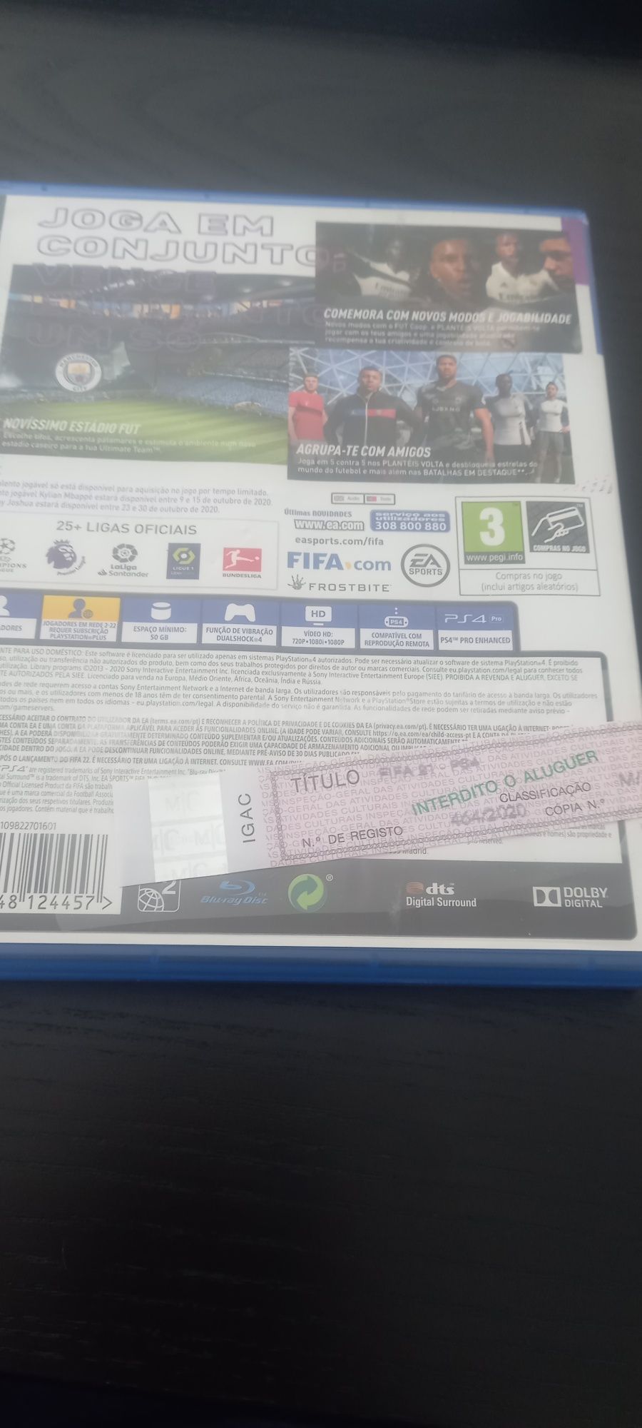 Jogo Fifa 21 PS4