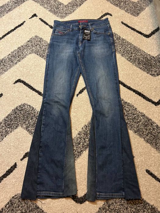 РАСПРОДАЖА!!! flred клеш джинсы от бренда NDSX