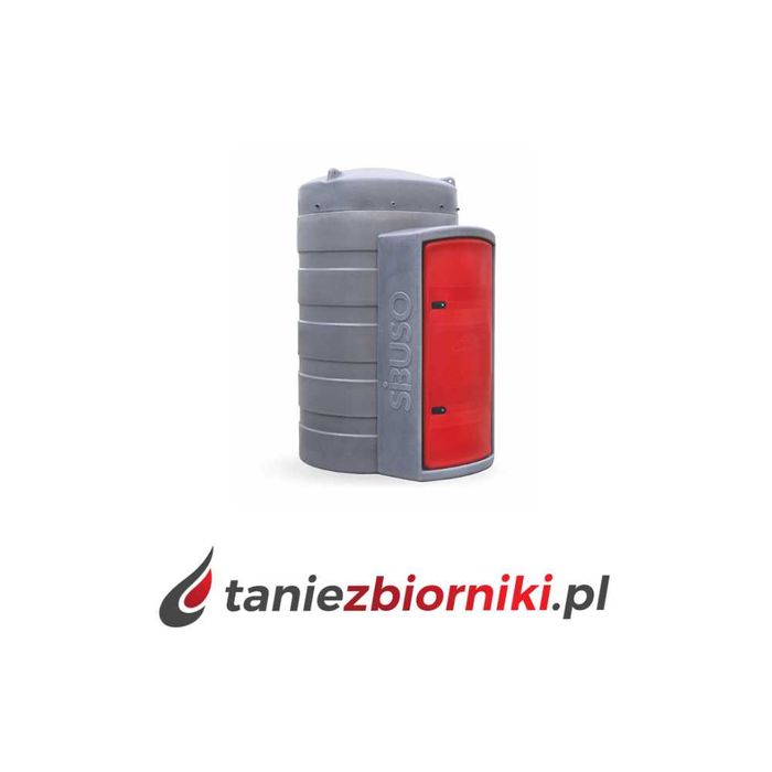 Zbiornik dwupłaszczowy na olej napędowy ON SIBUSO NVC1500 litrów