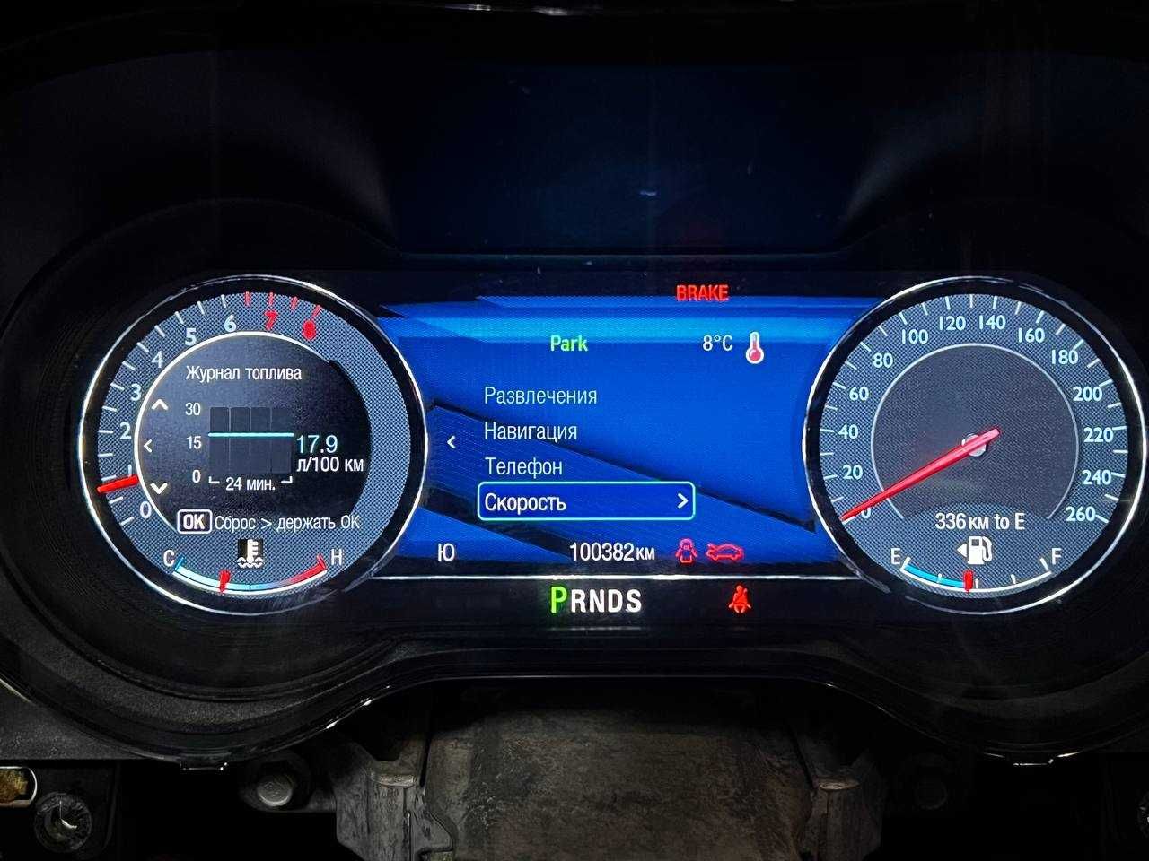 Приборка Full led цифрова Ford Escape Kuga Explorer Fusion