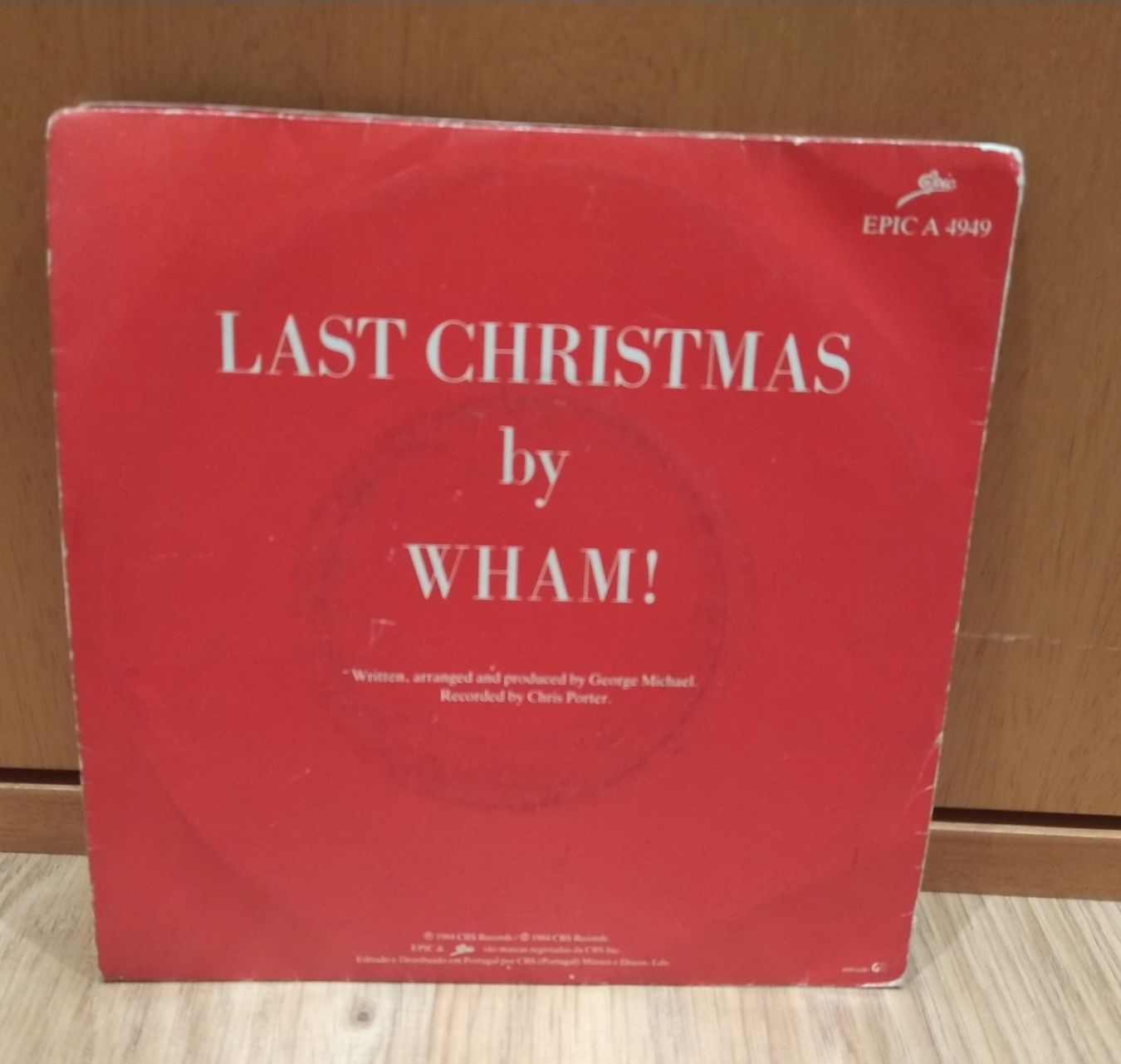 Single em Vinil - Last Christmas dos Wham!