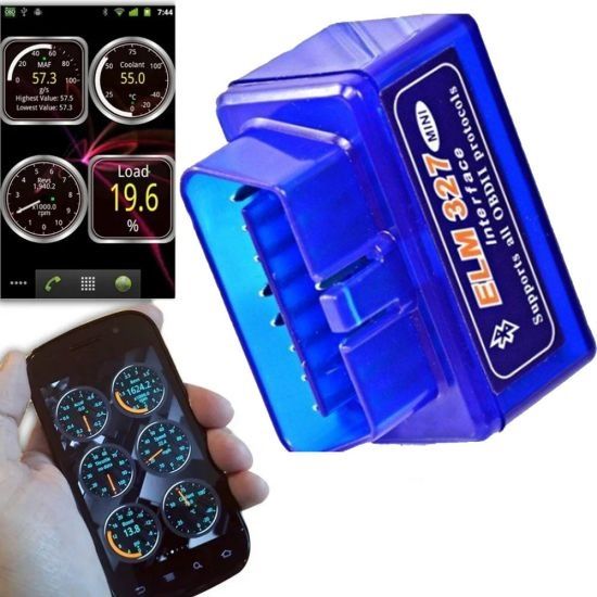 Розпродаж! 120 грн.Діагностичний сканер ELM327 v2.1 Bluetooth OBD2