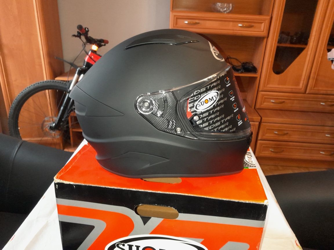 Kask SUOMY Speedstar Black Matt rozmiar L Nowy