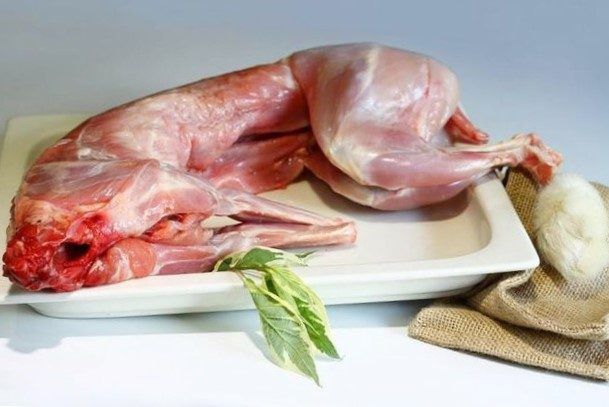 М'ясо тушки домашнього кролика