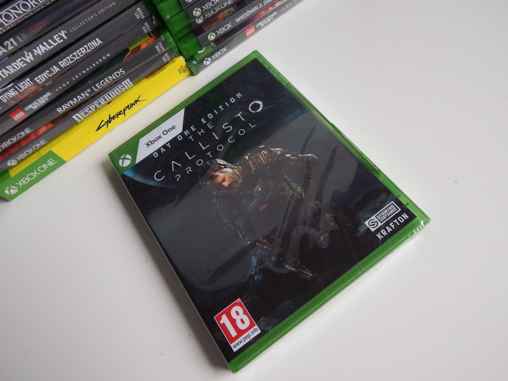 XBOX ONE XBOX SERIES X The Callisto Protocol NOWA zafoliowana gry X1