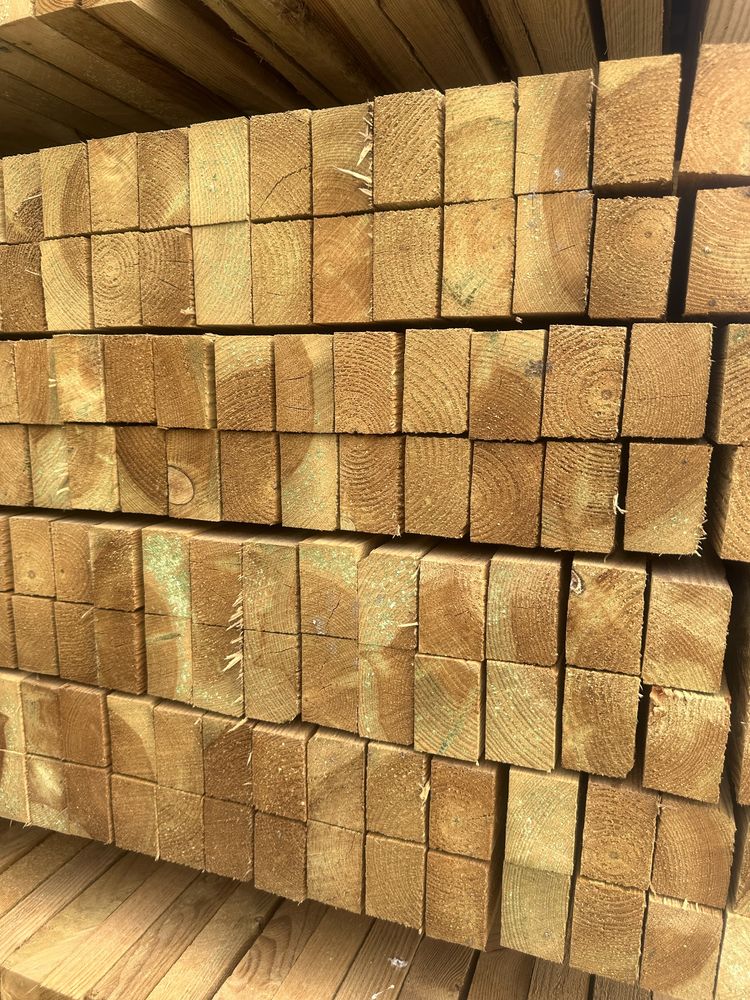 Łaty drewniane impregnowane 40x60x4000 po wielonpile