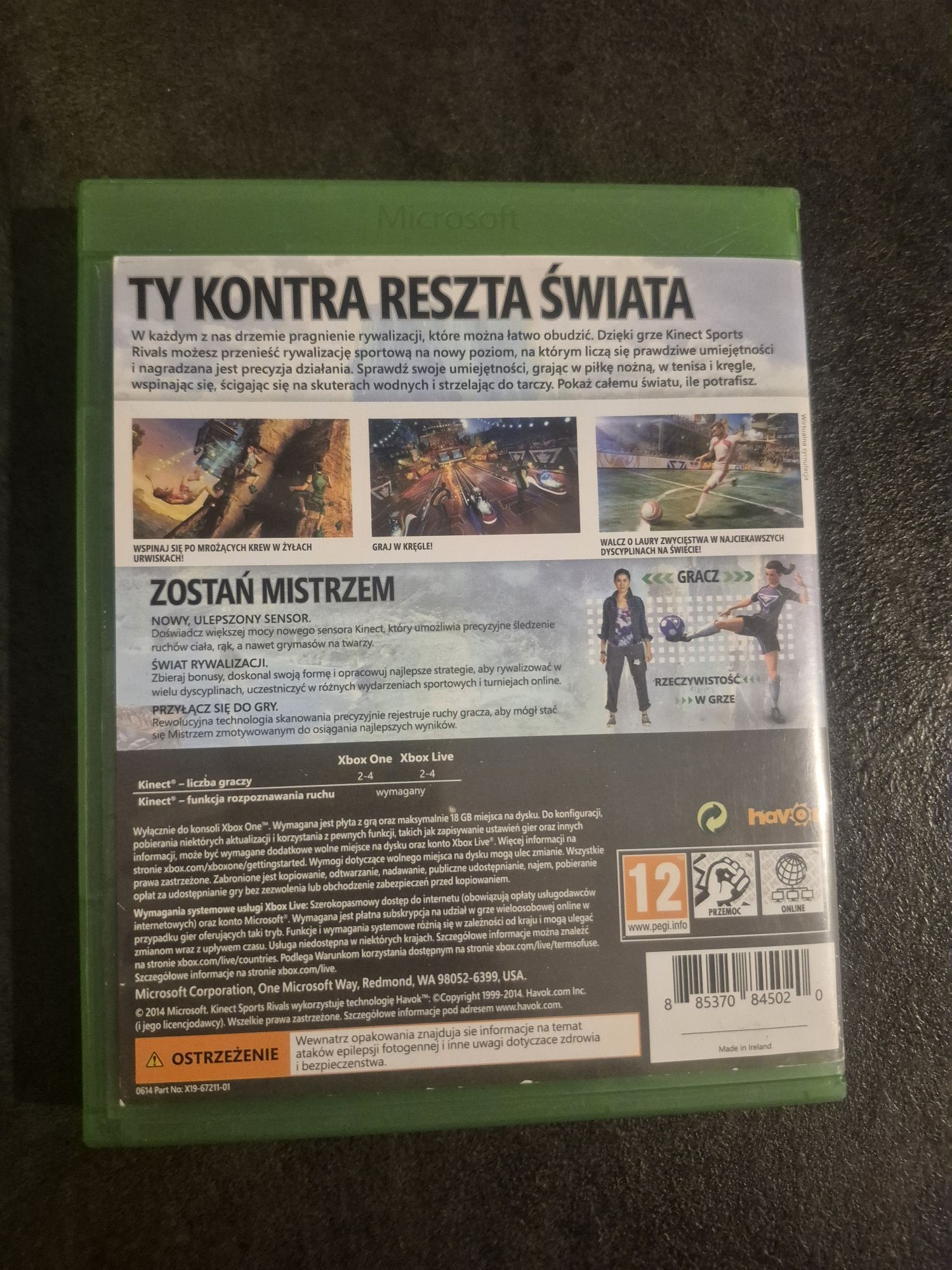 Kinect Sports Rivals na Xbox One PL
