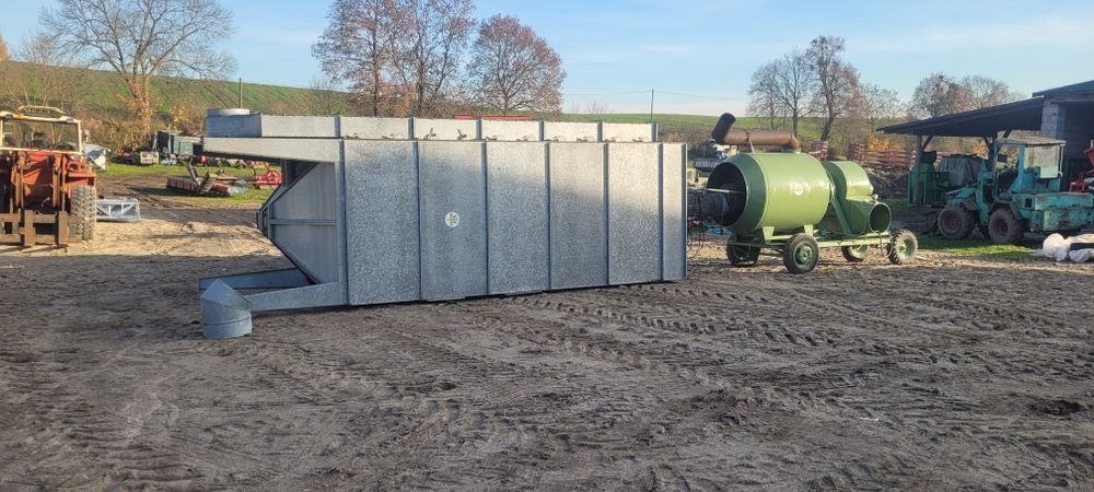 Suszarnia daszkowa 12t do zboża kukurydzy Neuero riela kongskilde