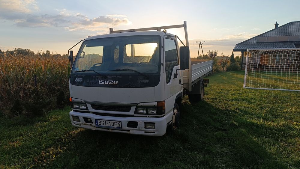 Isuzu NPR 77L skrzynia, wywrotka