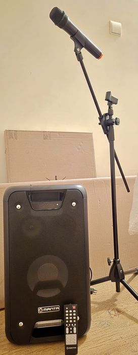Duży zestaw karaoke bluetooth Manta SPK5026 NIKE 2