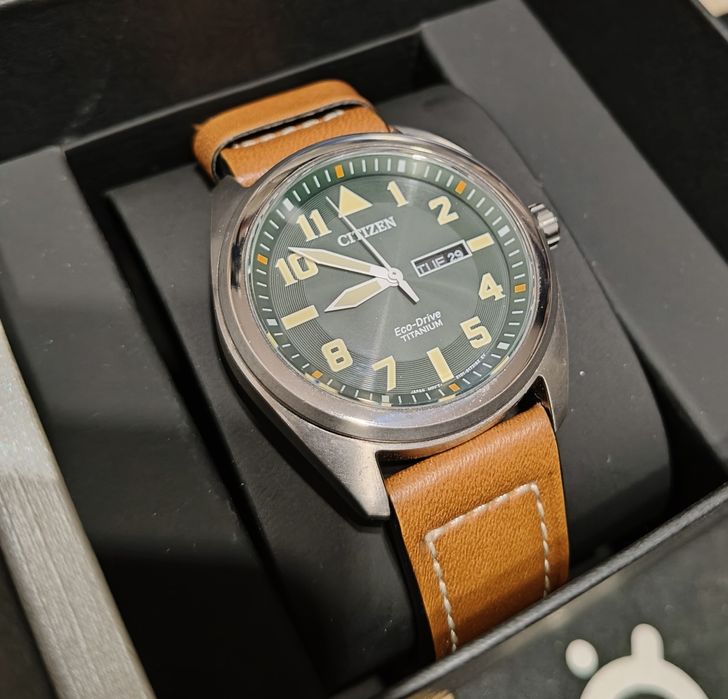 Citizen BM8560-11X Super Titanium Eco-Drive szafir gwarancja  dokument