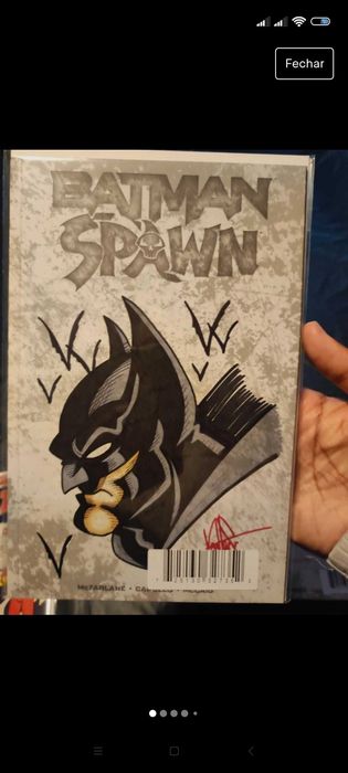 Batman Spawn #1 original sketch por Ken Haeser