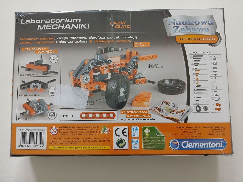 "Laboratorium mechaniki" Modele do składania