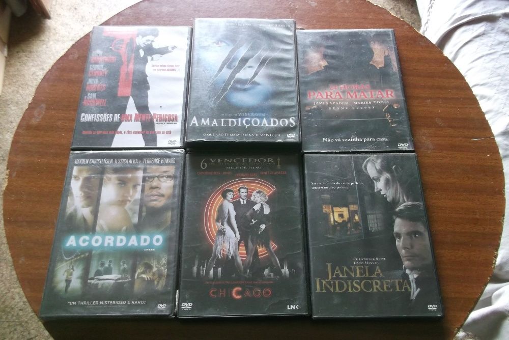 Lote de 7 filmes em DVD