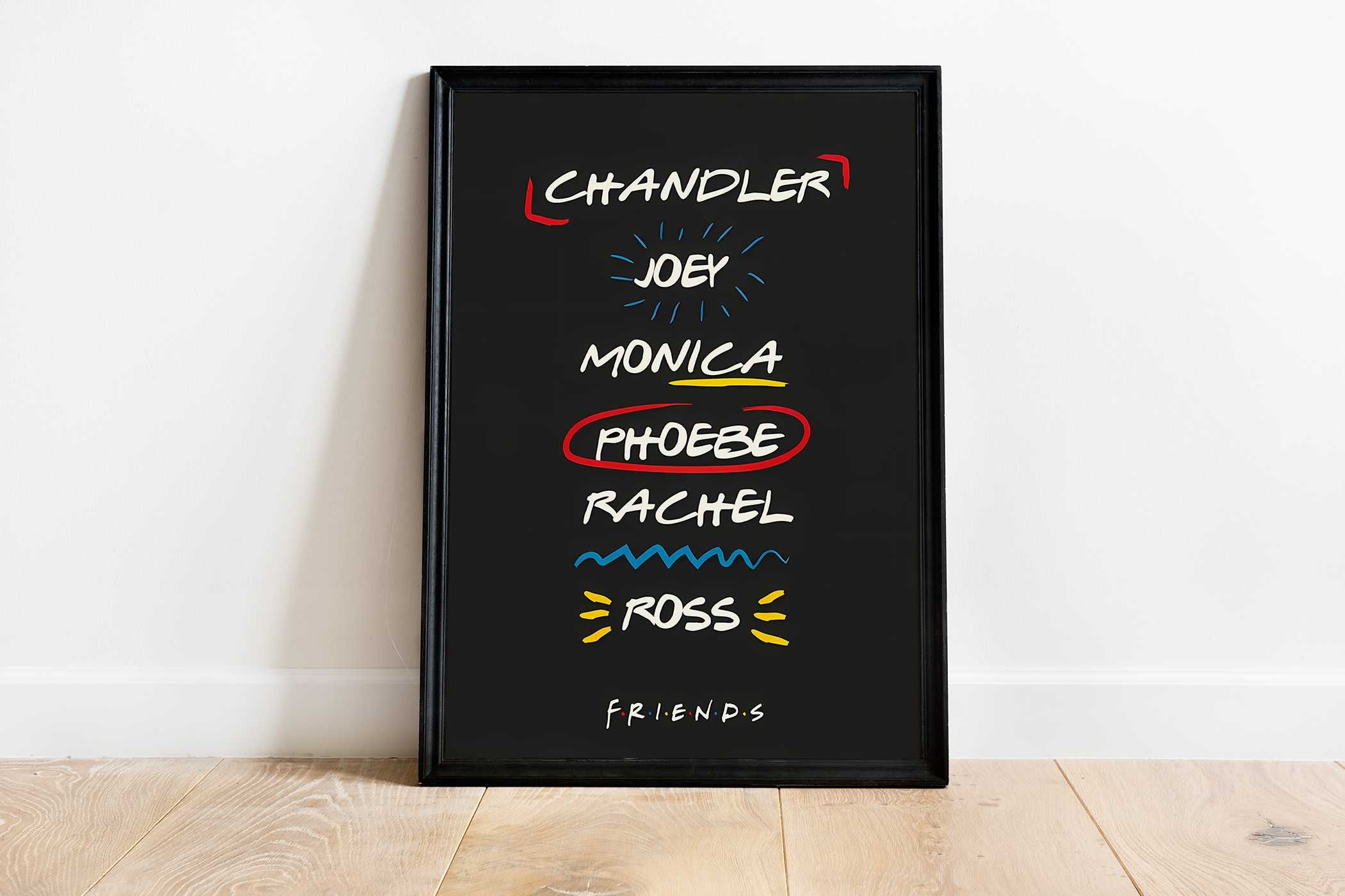 Plakat A3 Przyjaciele
