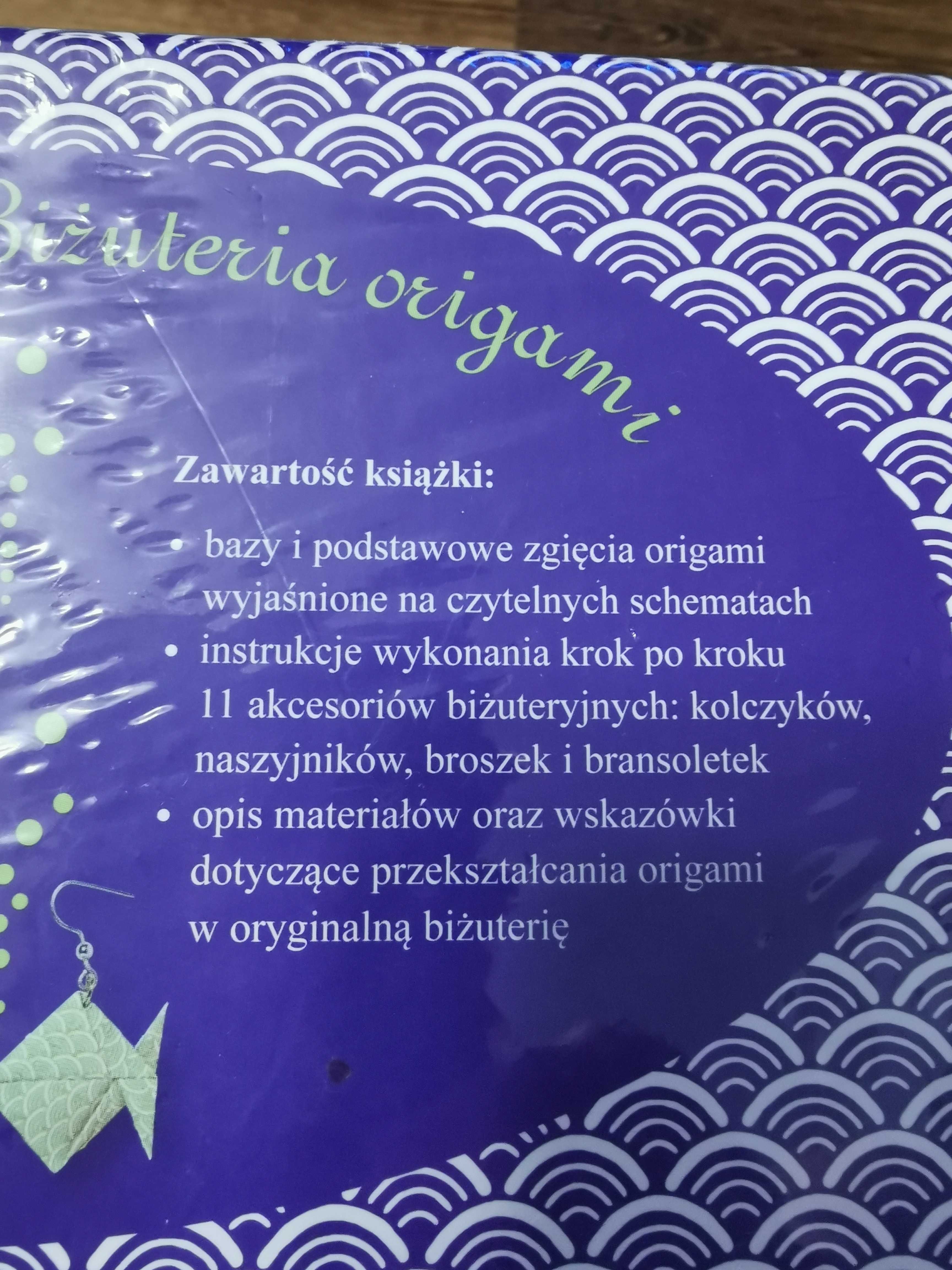 Zestaw do robienia biżuterii damskiej. Zrobię sama -biżuteria origami.