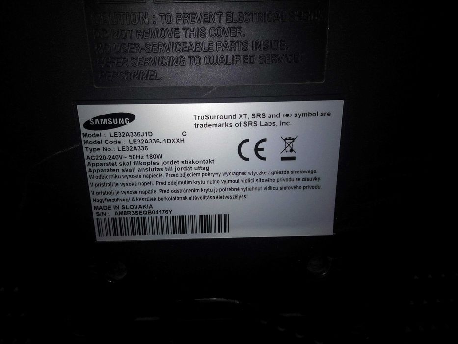 Телевізор Samsung 32 дюйми LE32A336J1D