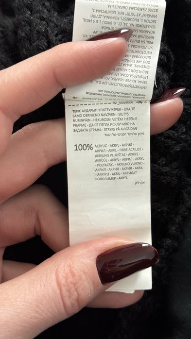 Светр жіночий теплий, оверсайз, вʼязаний