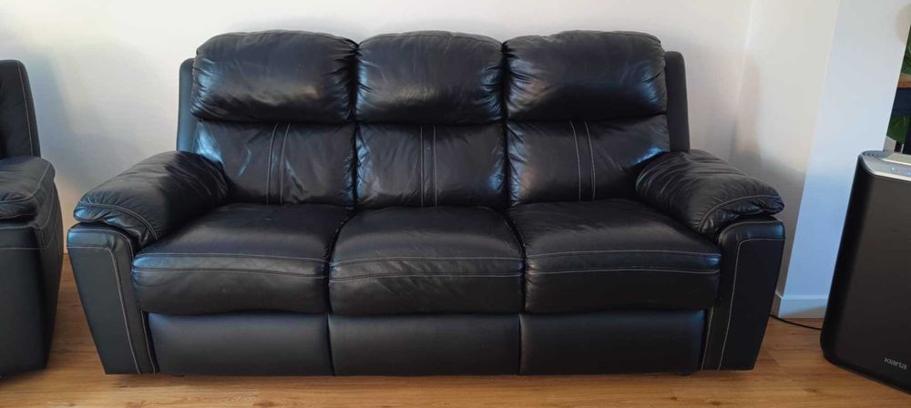 Kanapa skórzana mega