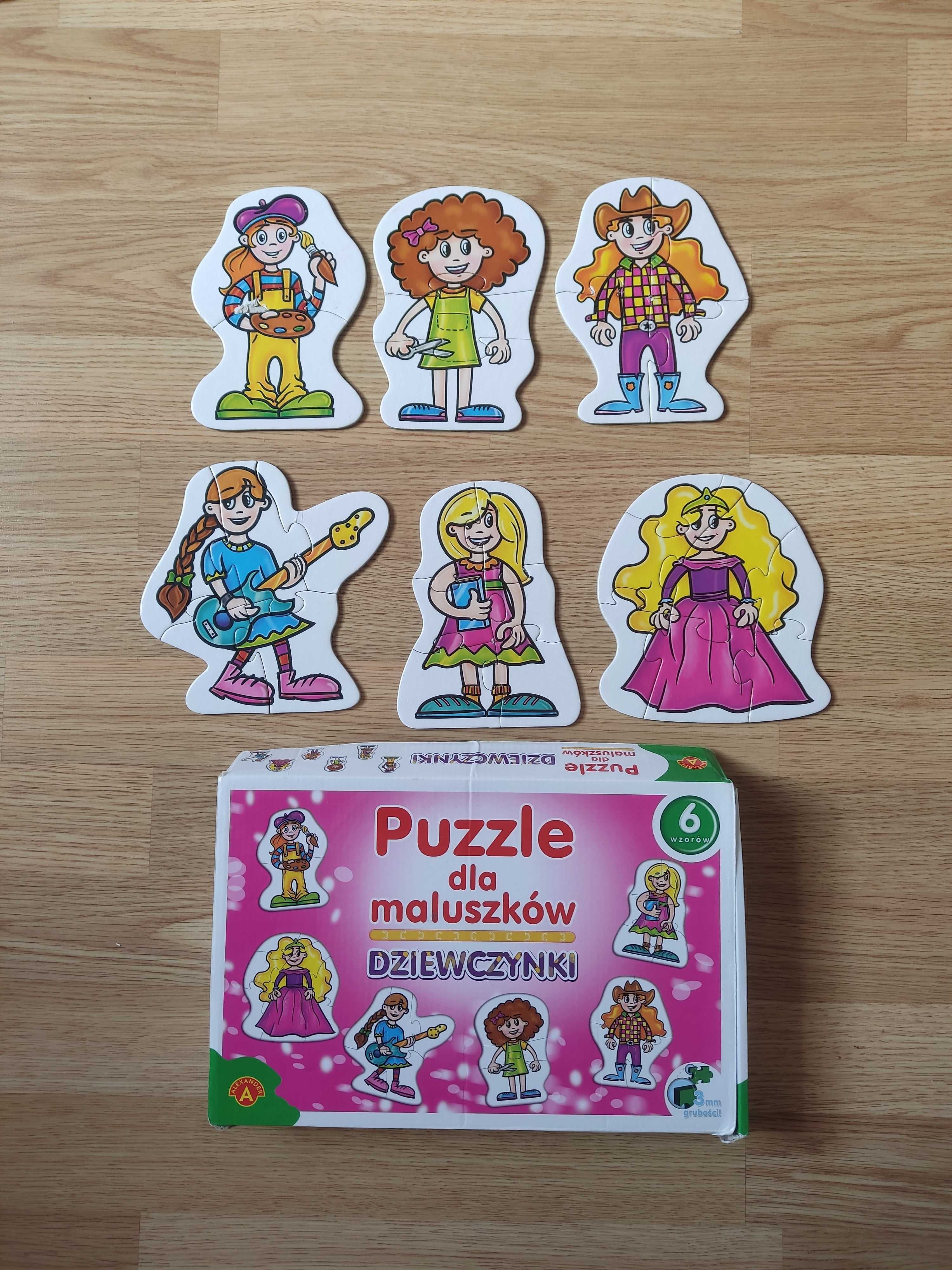 Puzzle dla maluszków dziewczynki Alexander